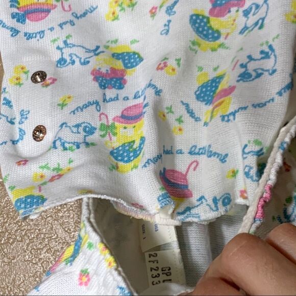 Vintage Kmart toddler girl 2 piece pajamas‎ - Picture 5 of 15